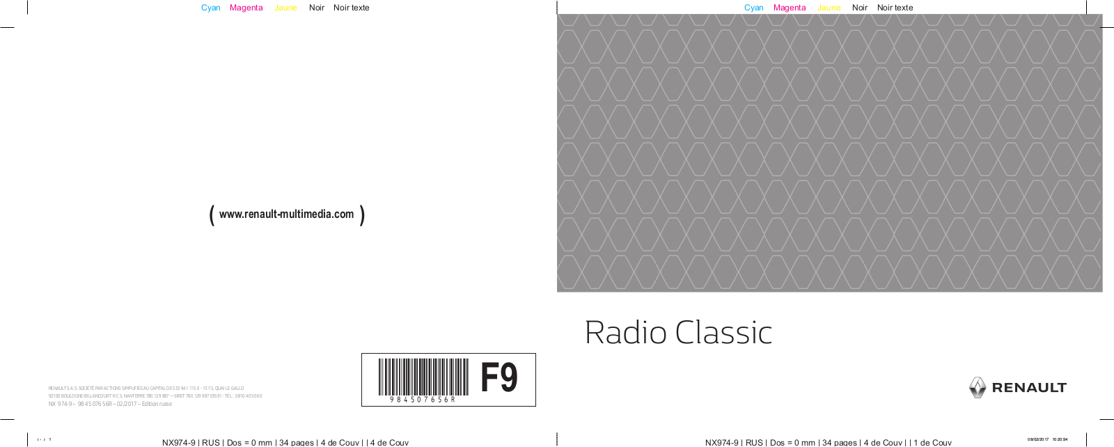 Renault Radio Classic User Manual