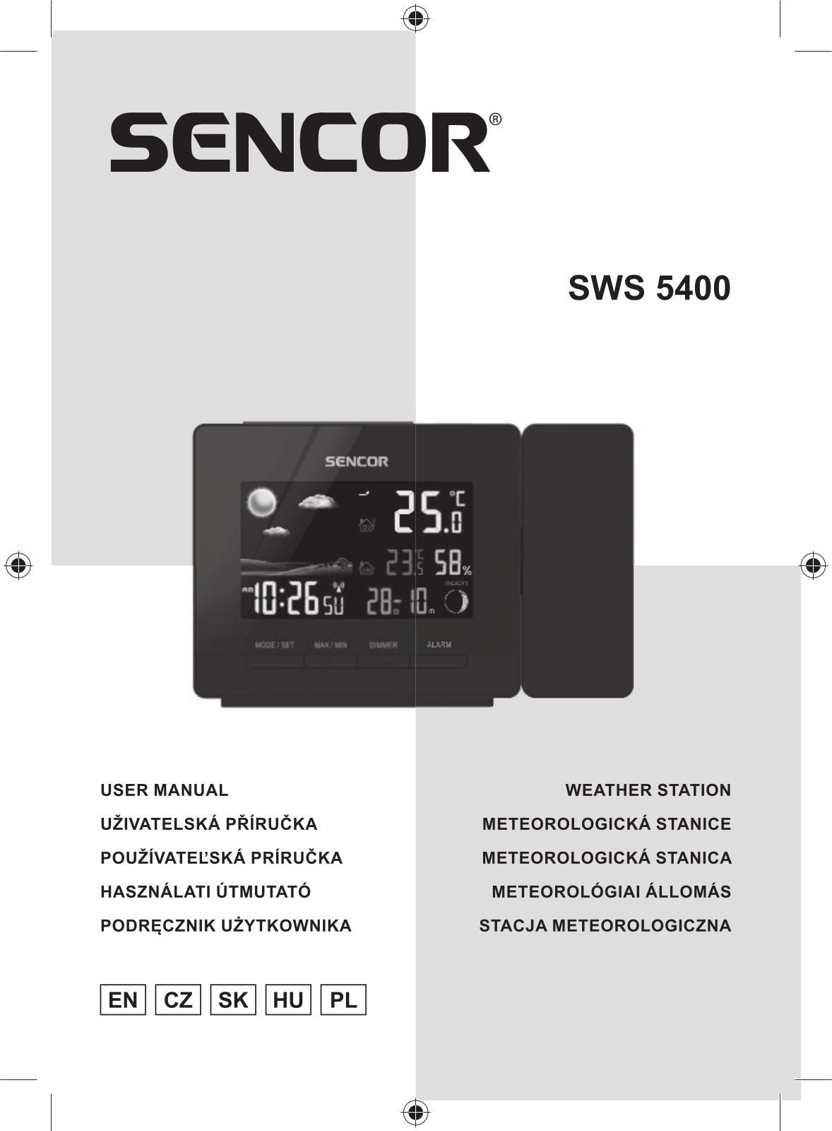 Sencor SWS 5400 User guide - ManualMachine.com