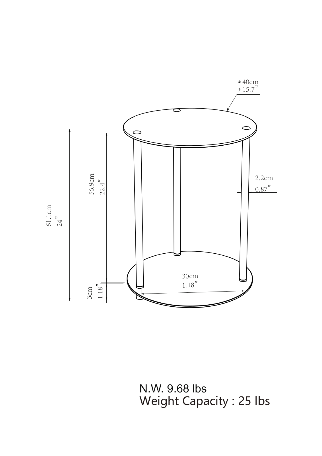 Ebern Designs ZIPC7973 Dimensions - ManualMachine.com