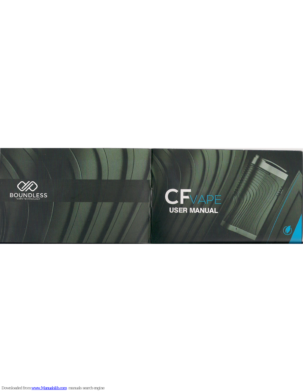 Boundless CF VAPE User Manual - ManualMachine.com