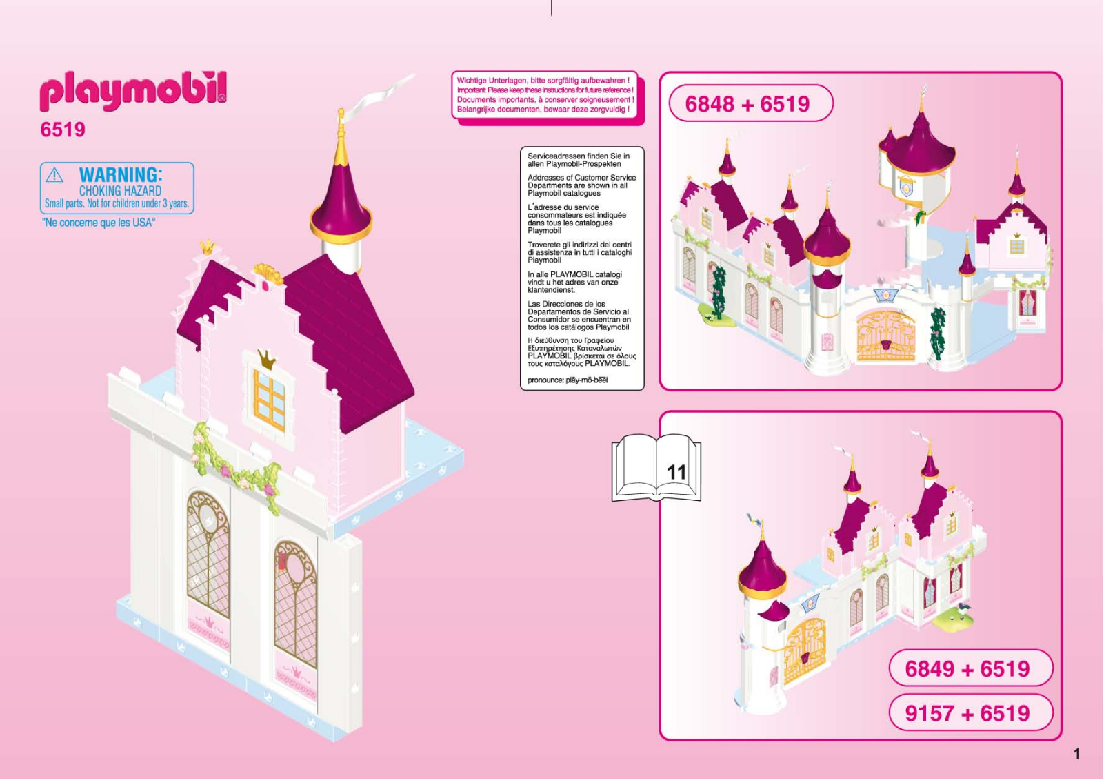 playmobil 6519 Instructions