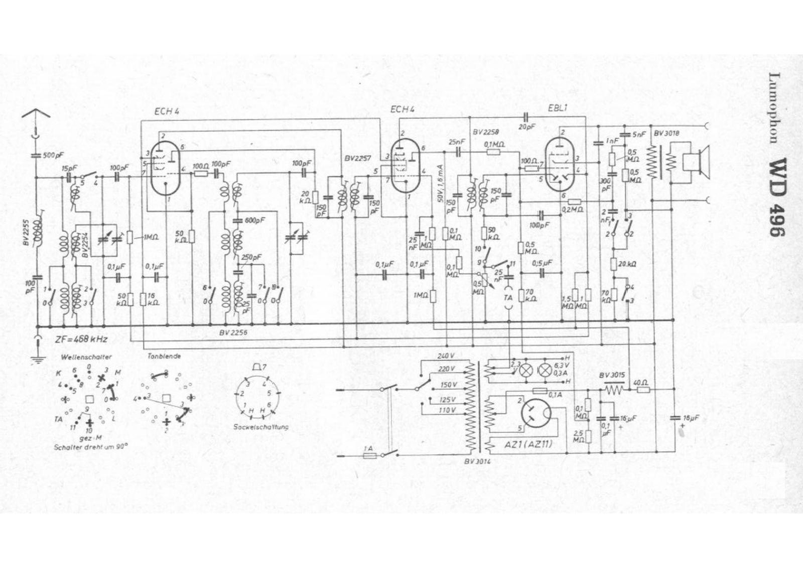 Lumophon wd496 schematic - ManualMachine.com