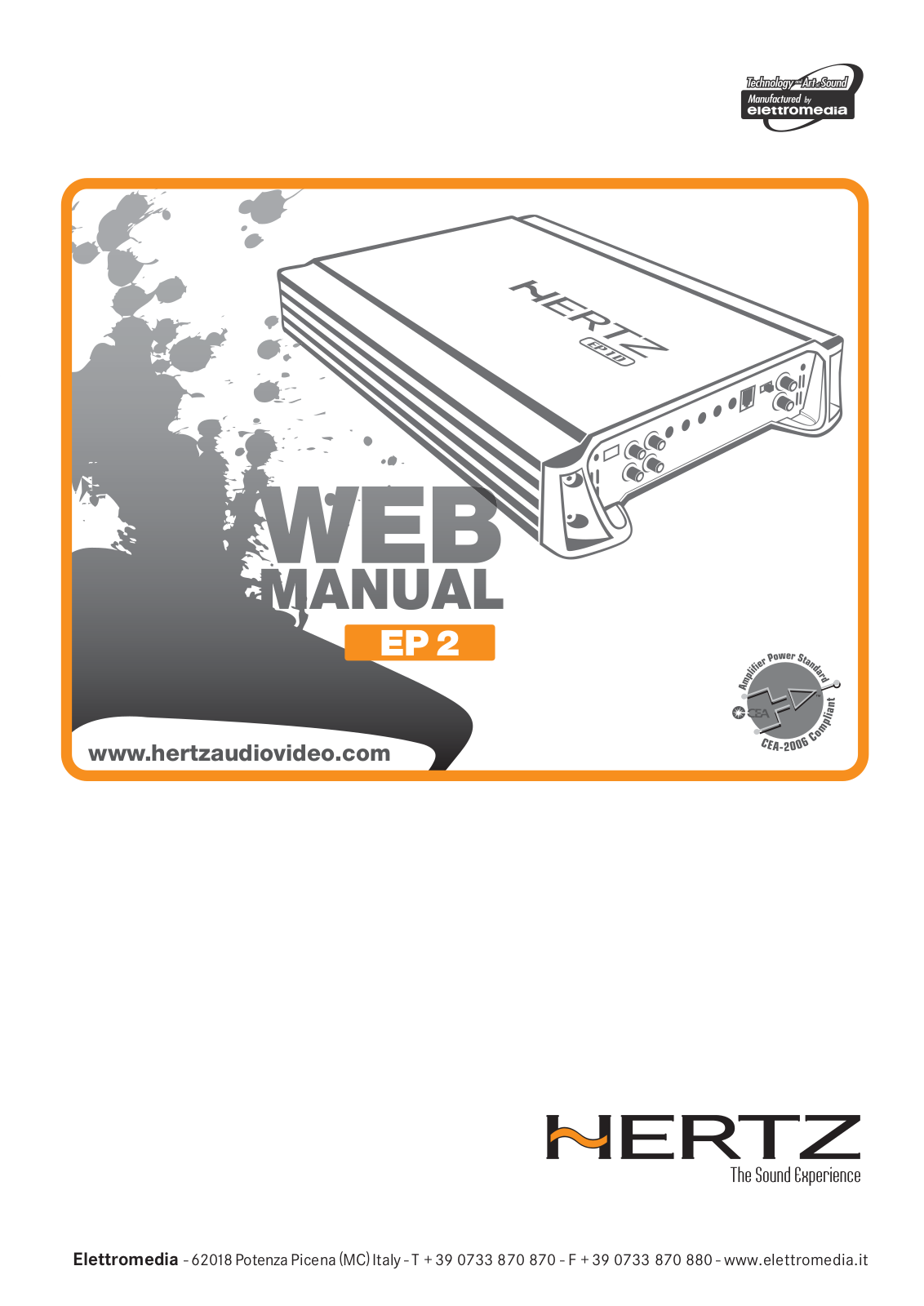 Hertz EP 2 User Manual - ManualMachine.com