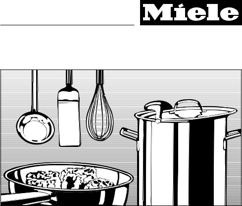 Miele KM 425, KM 426, KM 428, KM 441-1, KM 443-1 User manual