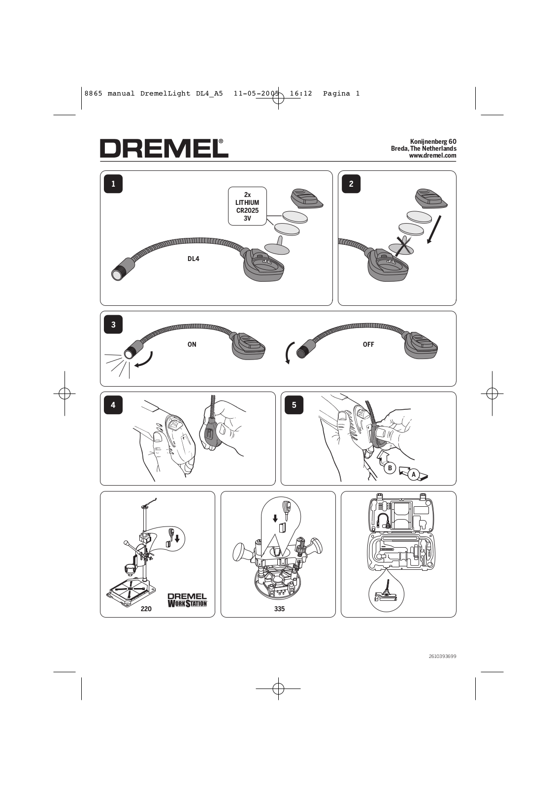 Dremel LIGHT User Manual