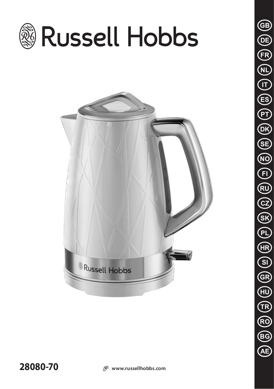 RUSSELL HOBBS Structure 28080-70 User guide