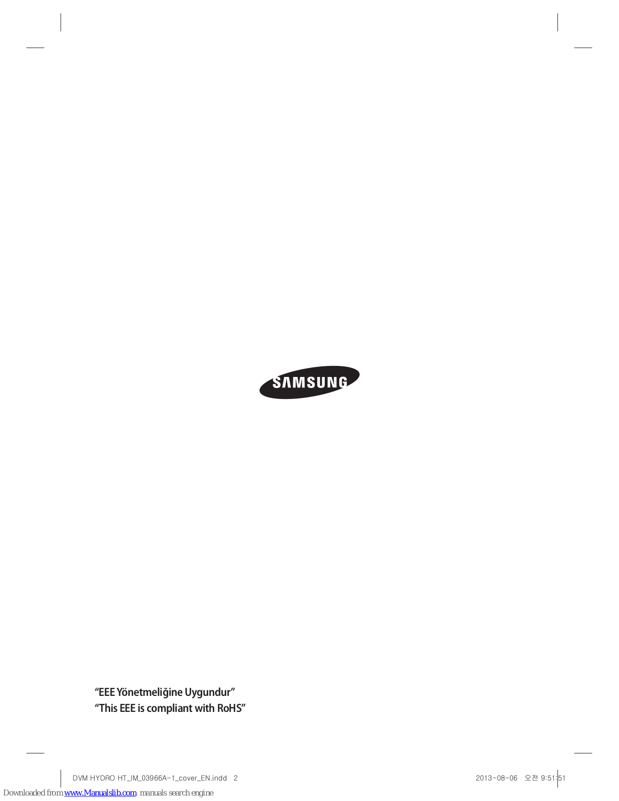 Samsung AM160FNBFGB/EU, AM250FNBFGB/EU, AM160FNBDEU, AM250FNBFEB/EU, AM080FXVAGH Installation Manual