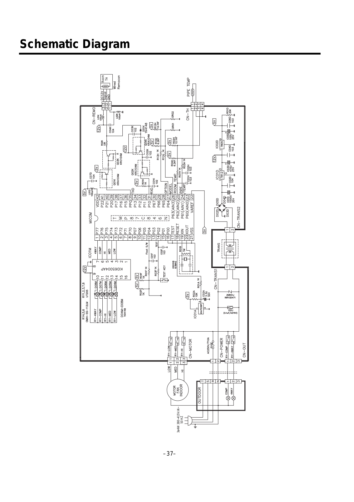 LG LB F3680HL Diagram