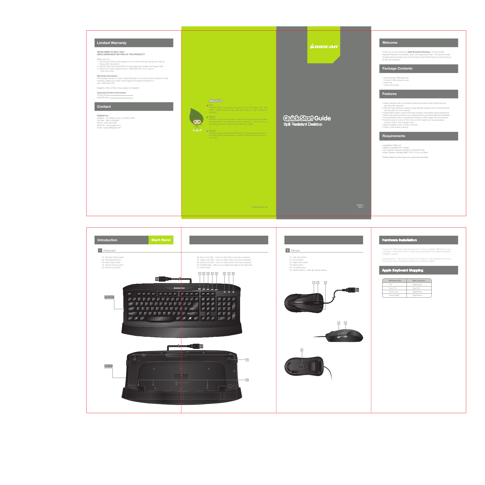 IOGear GKM512 User Manual