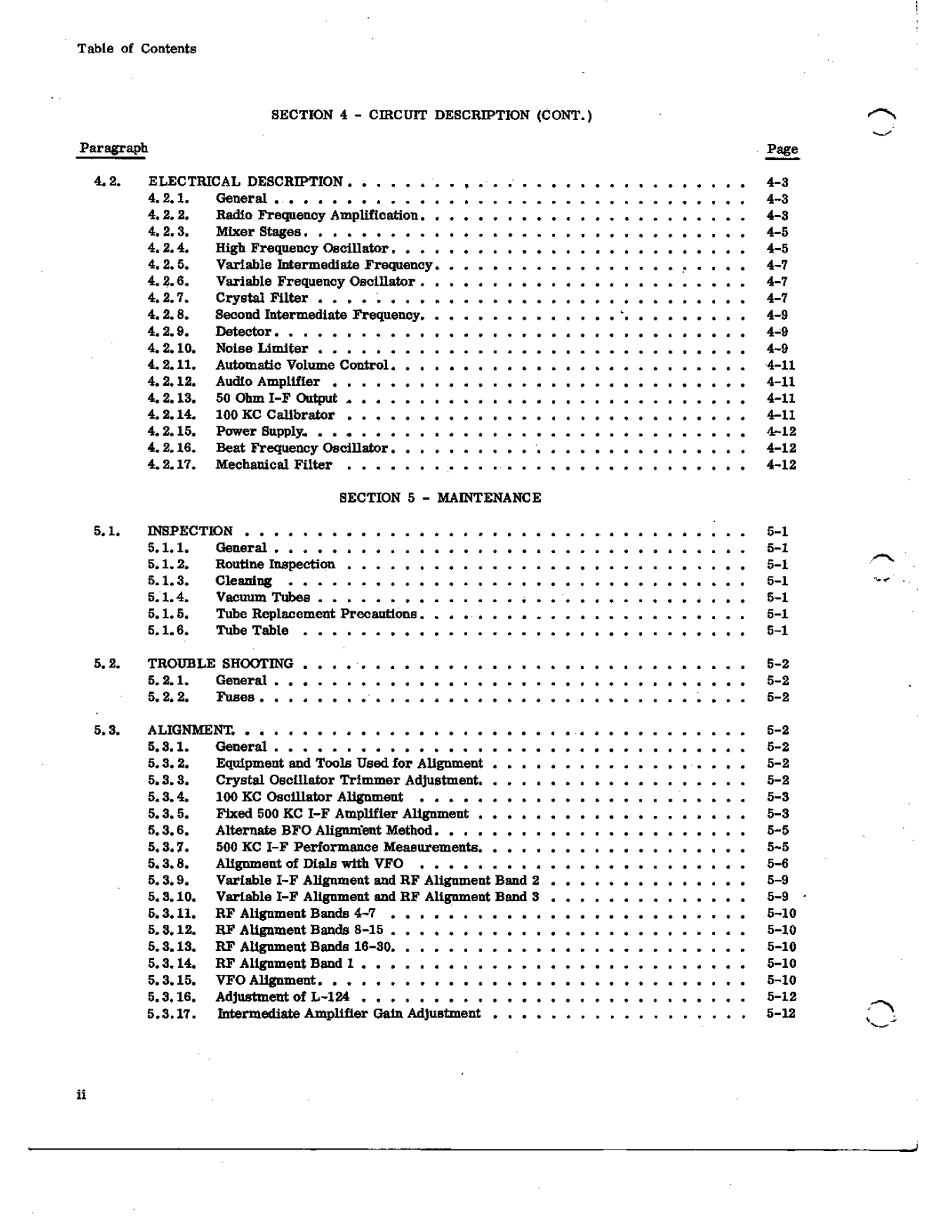 COLLINS 51J-4 User Manual (PAGE 00)