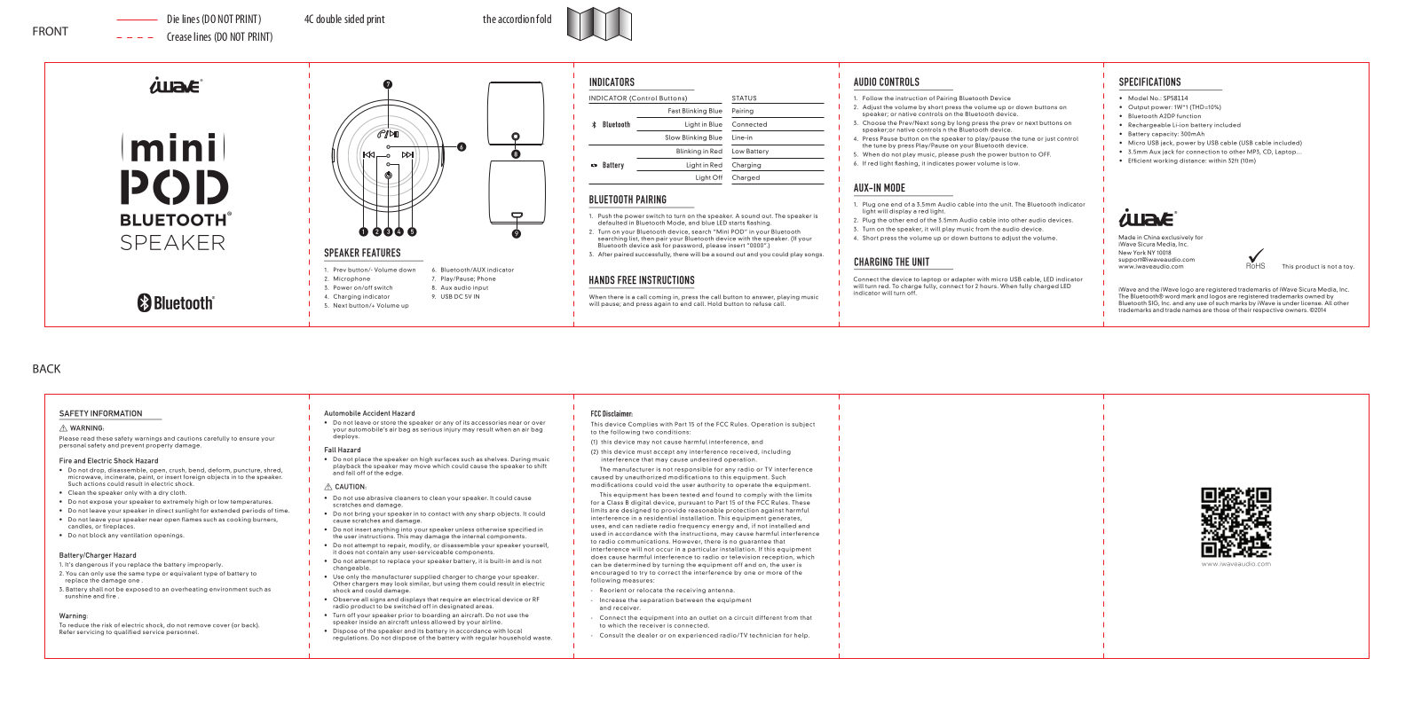 Wonders Technology SP58114 User Manual