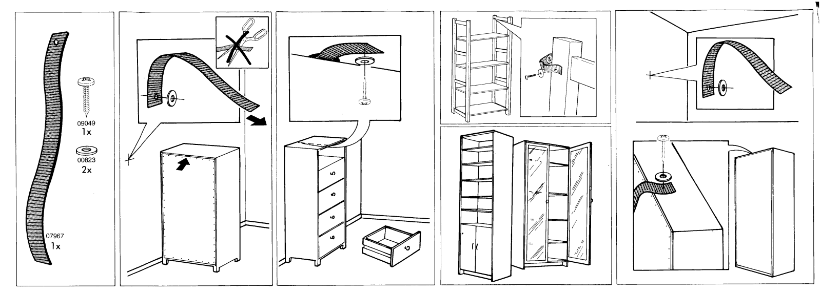 IKEA ANTI-TOPPLE DEVICE User Manual