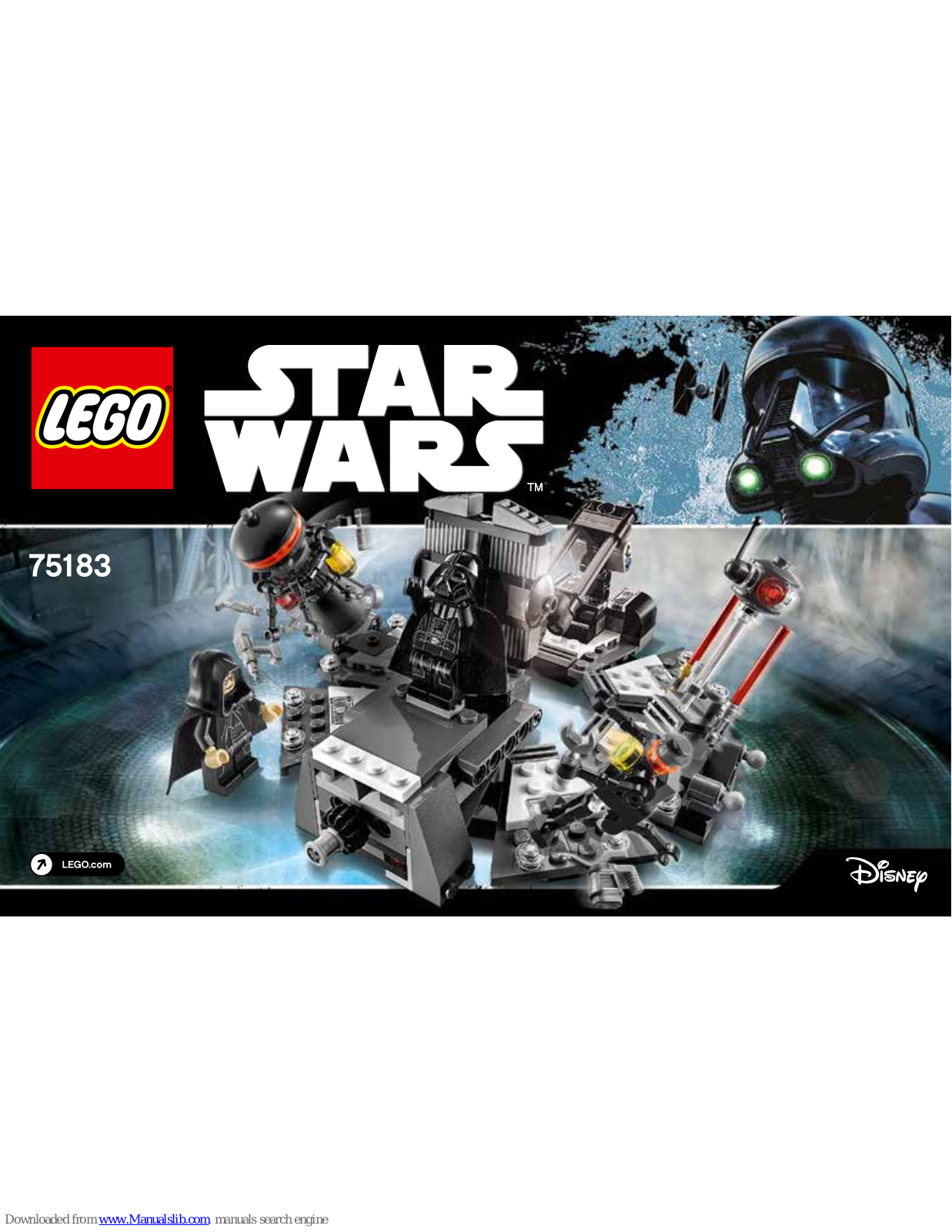 LEGO STAR WARS 75183, STAR WARS 75166, STAR WARS 75167, STAR WARS 75182 Instructions Manual