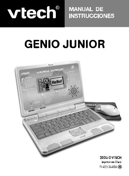 VTech Genio Jr. Owner's Manual