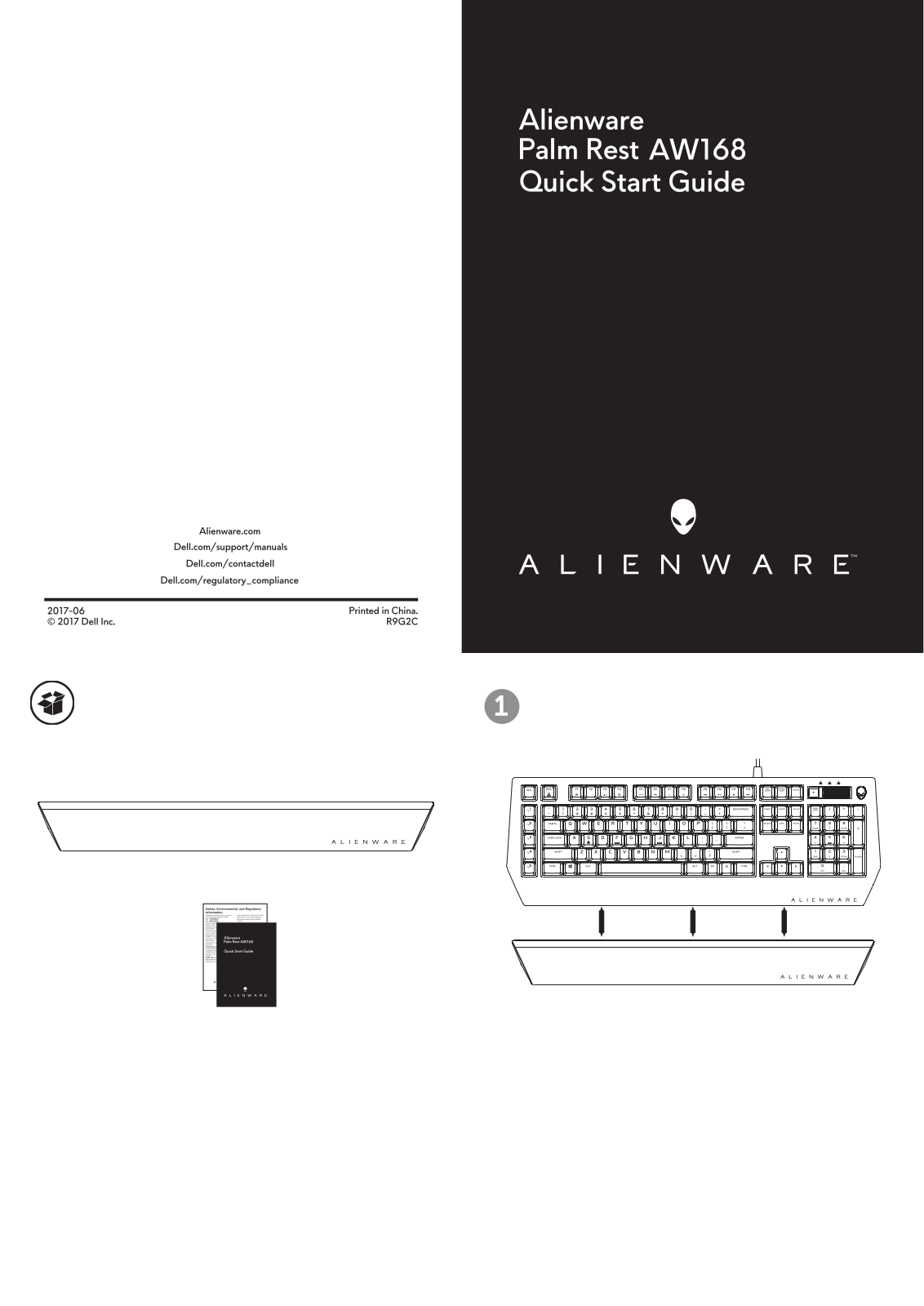 Dell Alienware AW168 Service Manual