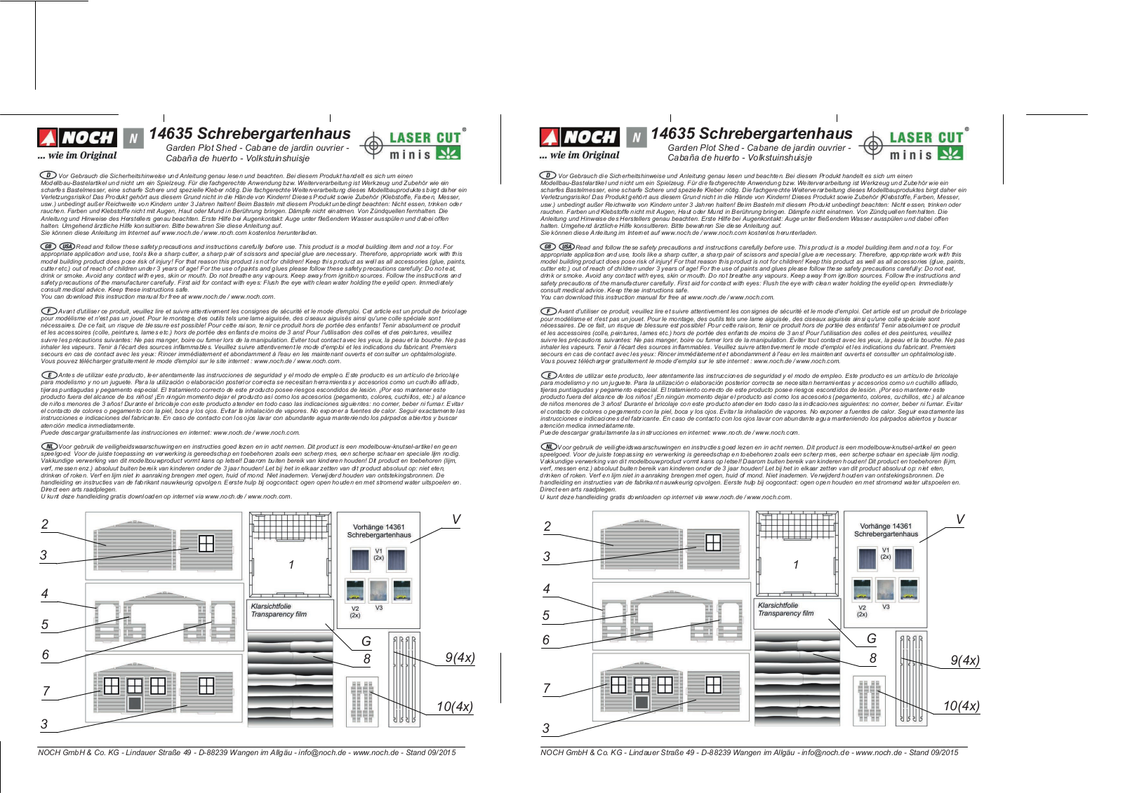 NOCH 14635 User manual