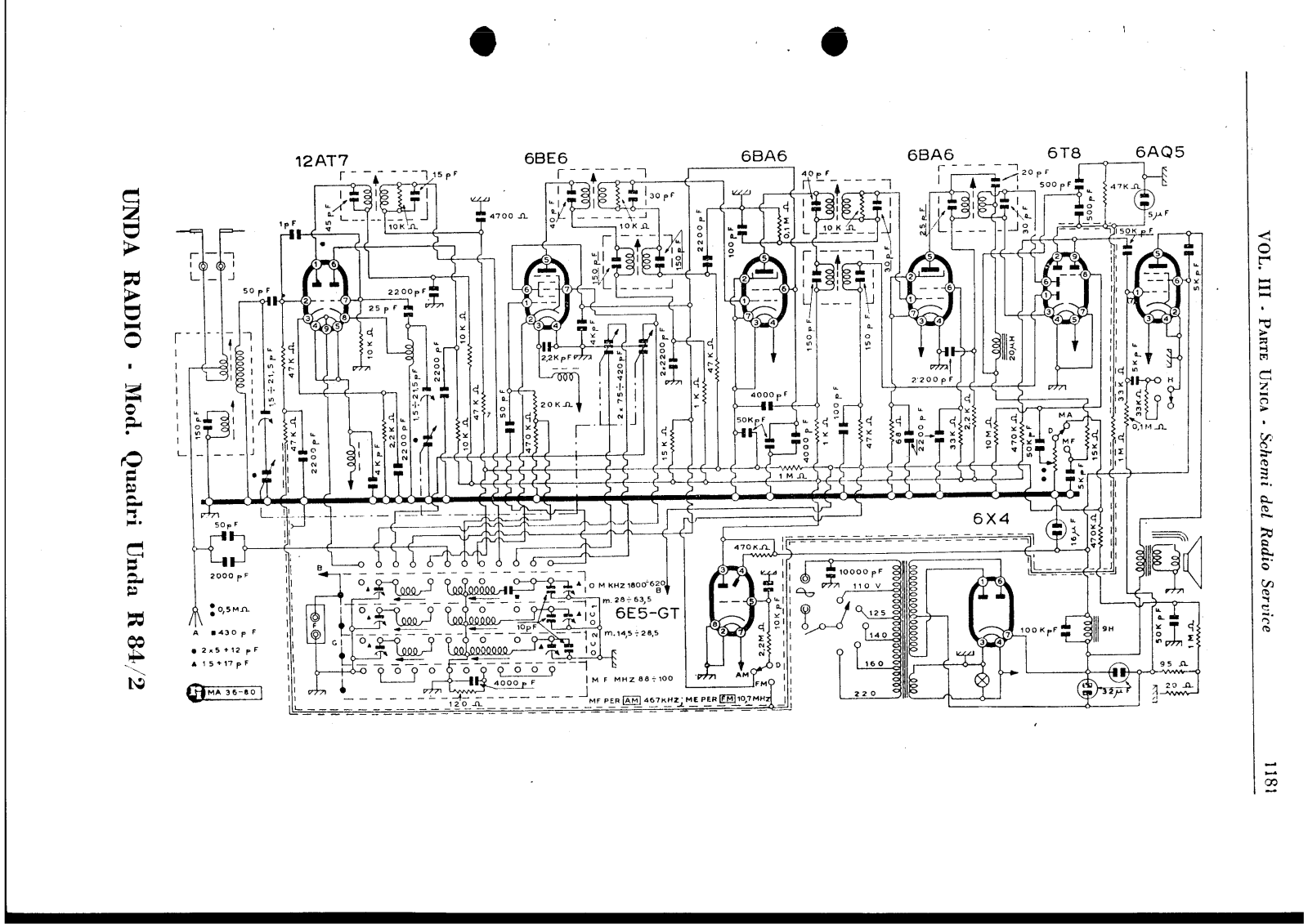 Unda Radio 84 2 schematic