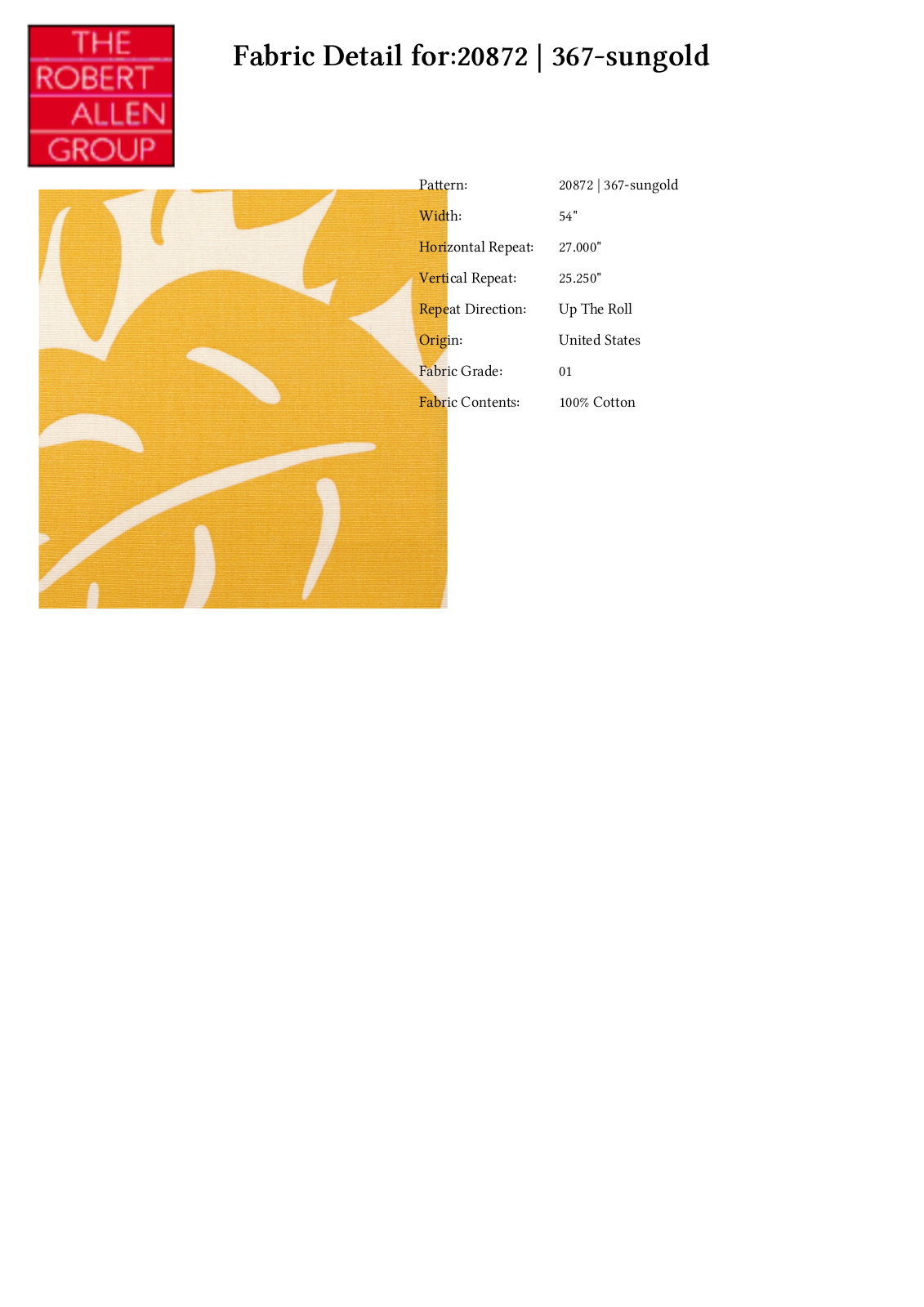 Duralee CRAL5009 Specifications - ManualMachine.com