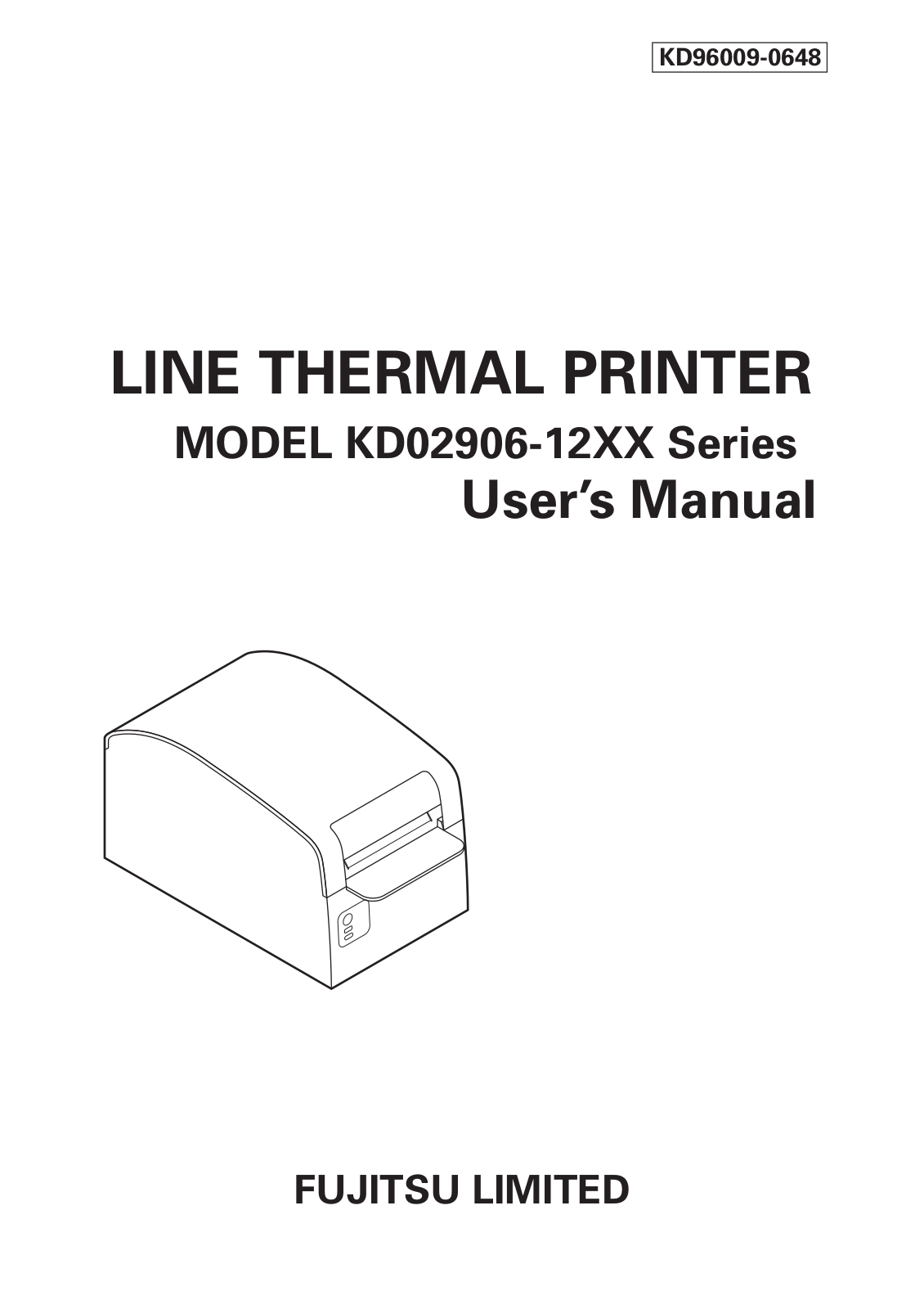 Fujitsu KD96009-0648 User Manual