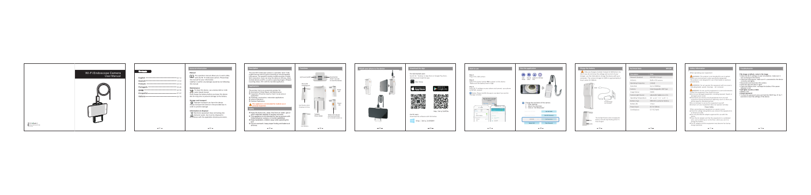 Teslong Technology WF100 Users manual