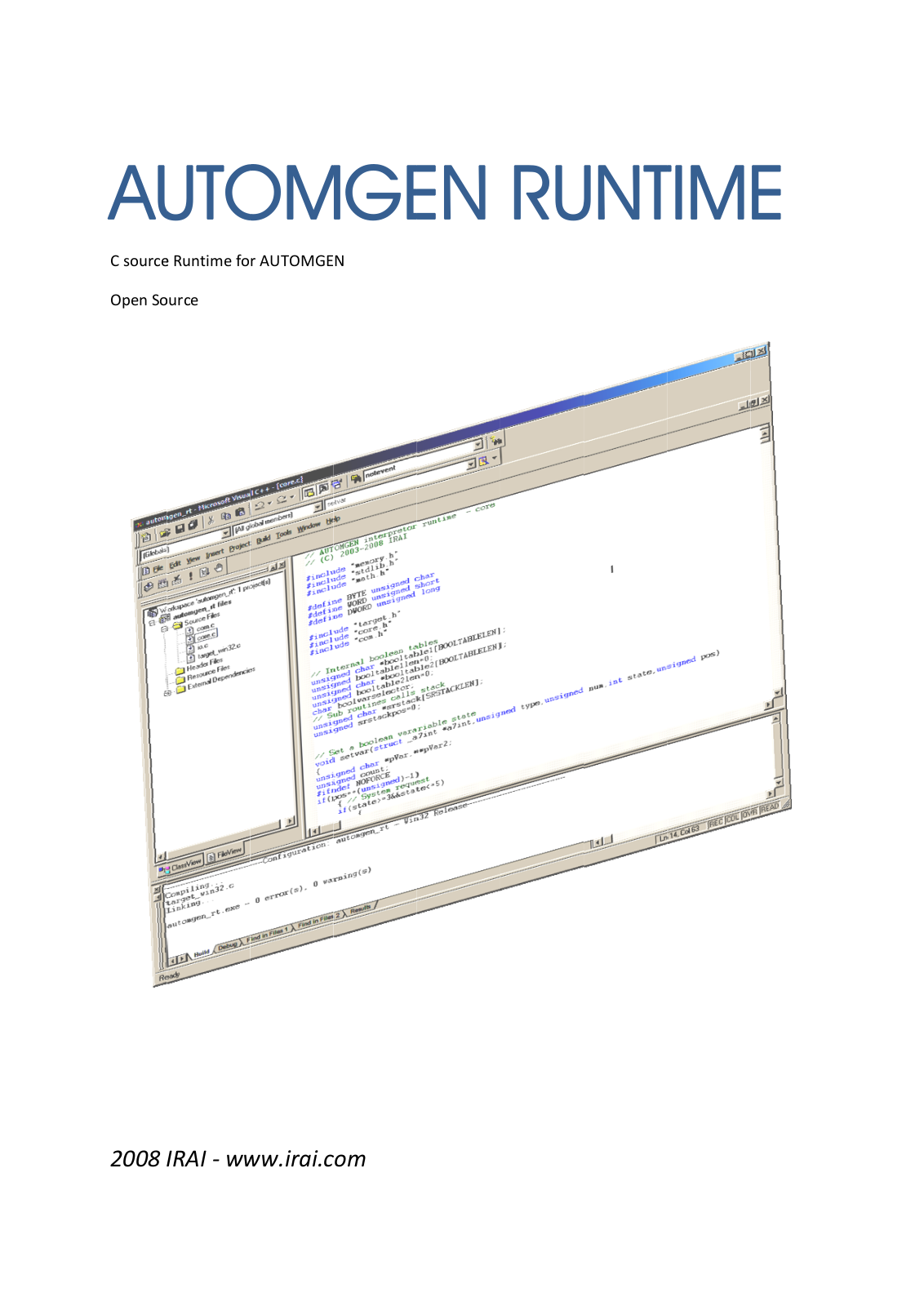 Irai Automgen Runtime User Guide