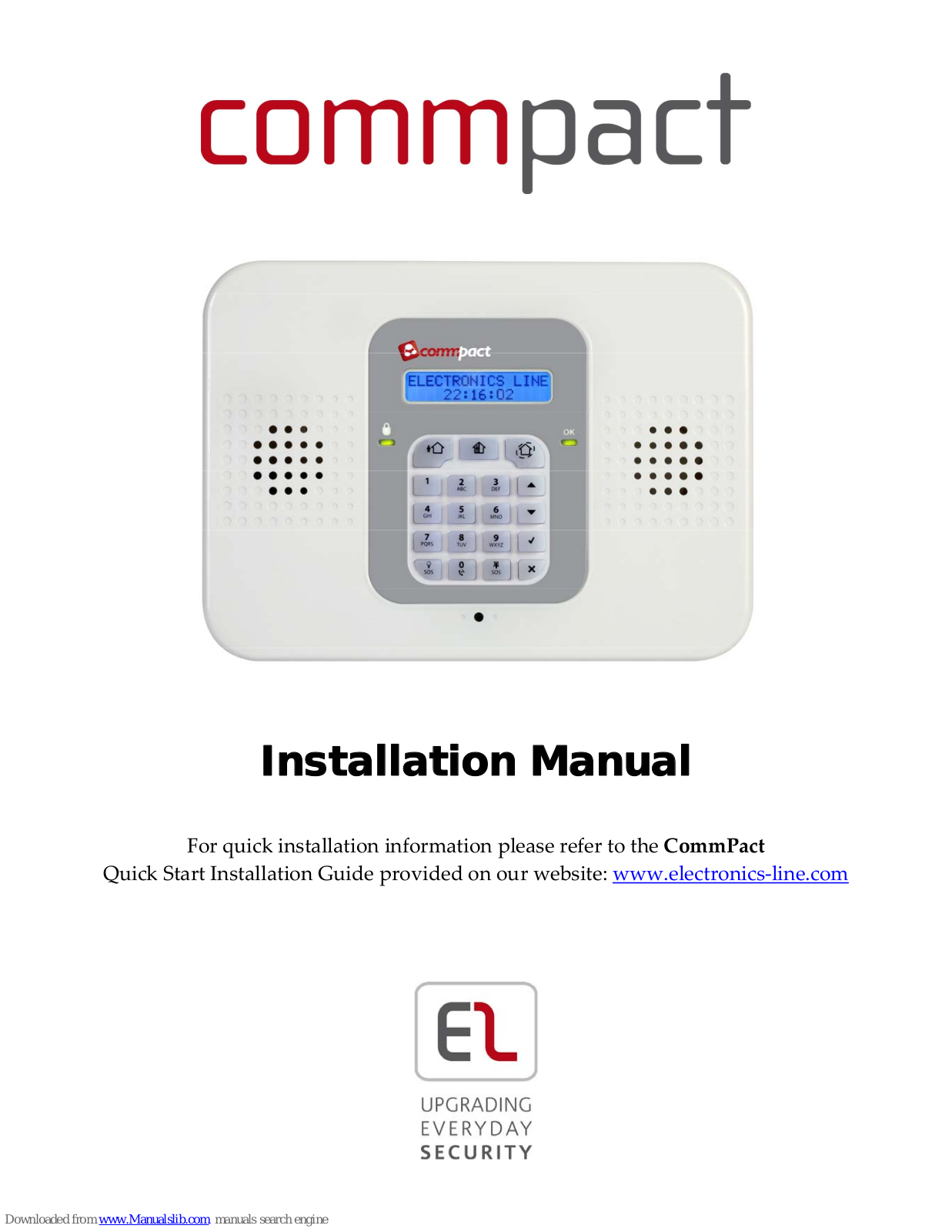 Electronics Line CommPact Installation Manual