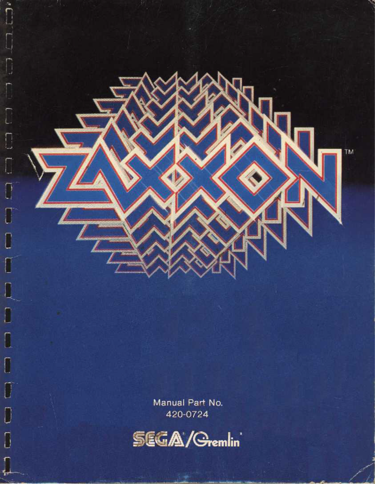 Sega Zaxxon User Guide