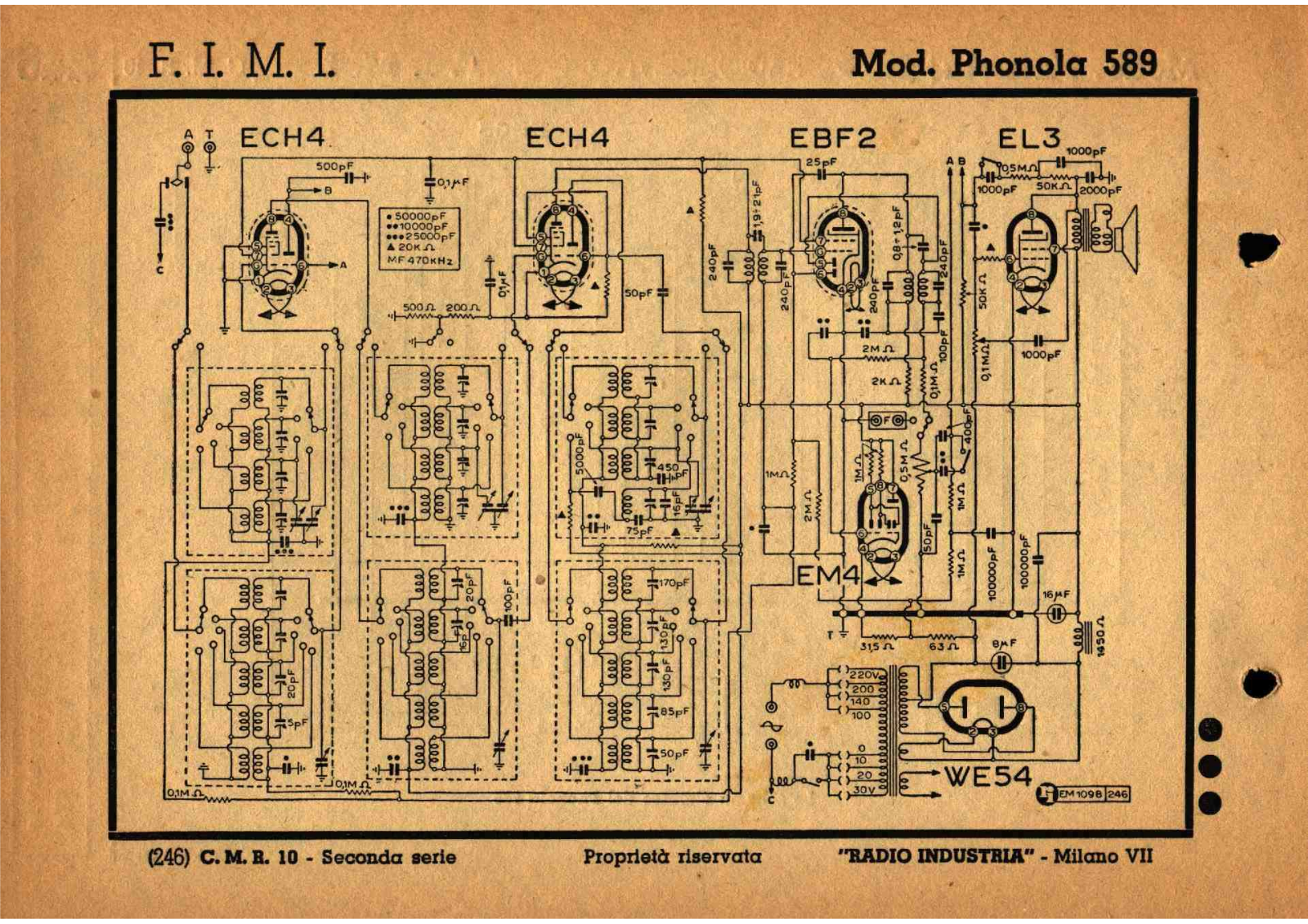 Phonola 589 schematic - ManualMachine.com