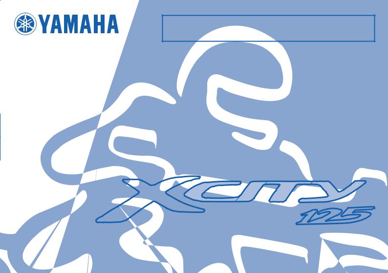YAMAHA X-CITY 125 User Manual