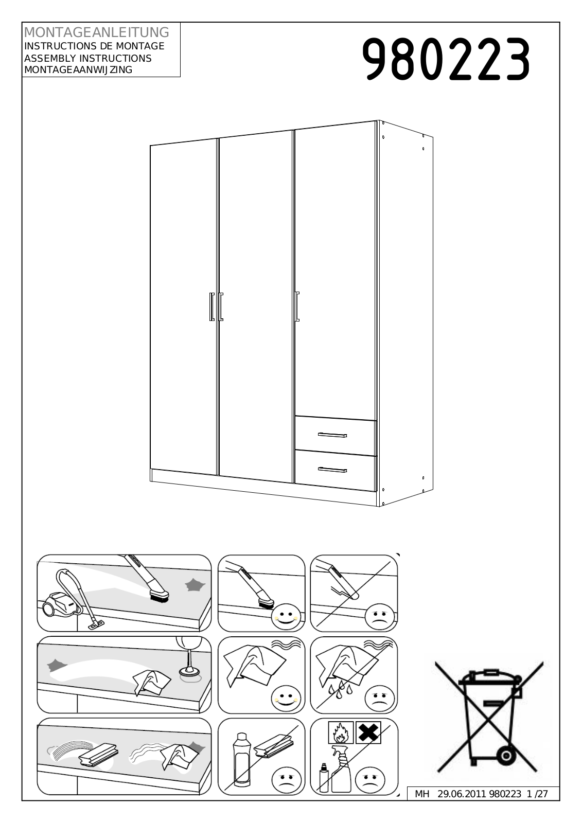 Wimex 980223 Assembly instructions