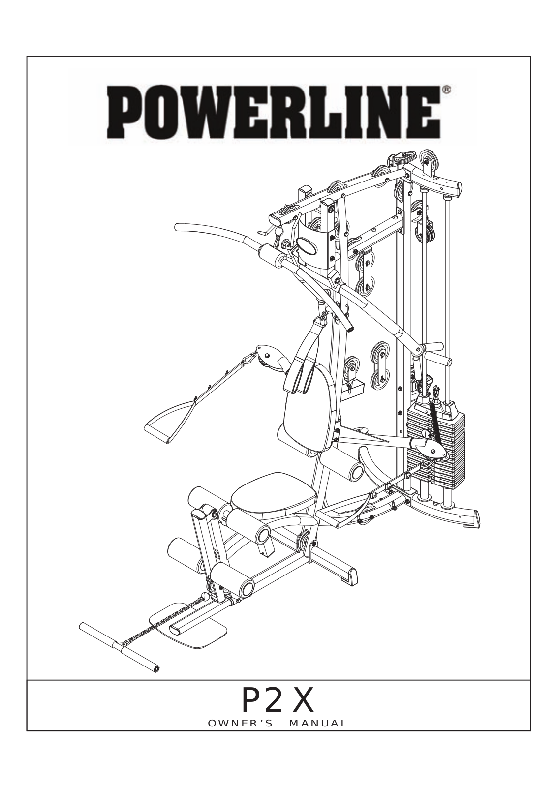 Body Solid P2X User Manual