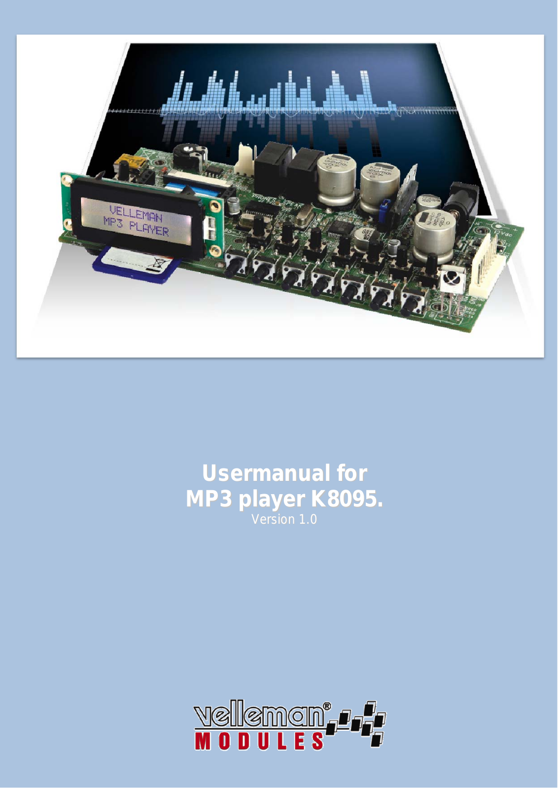 Velleman VM8095 User Manual