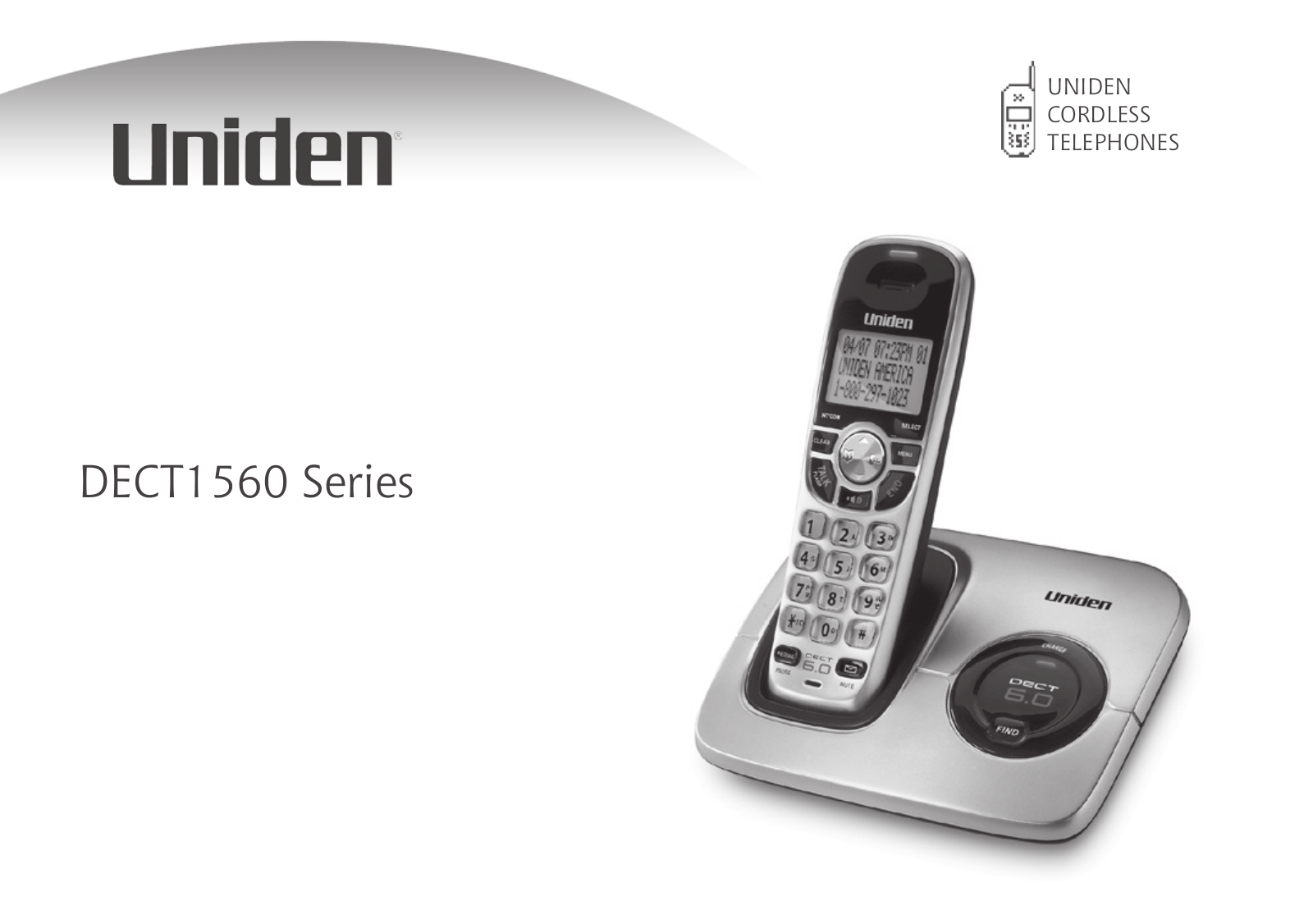 Uniden DECT1560 User Manual