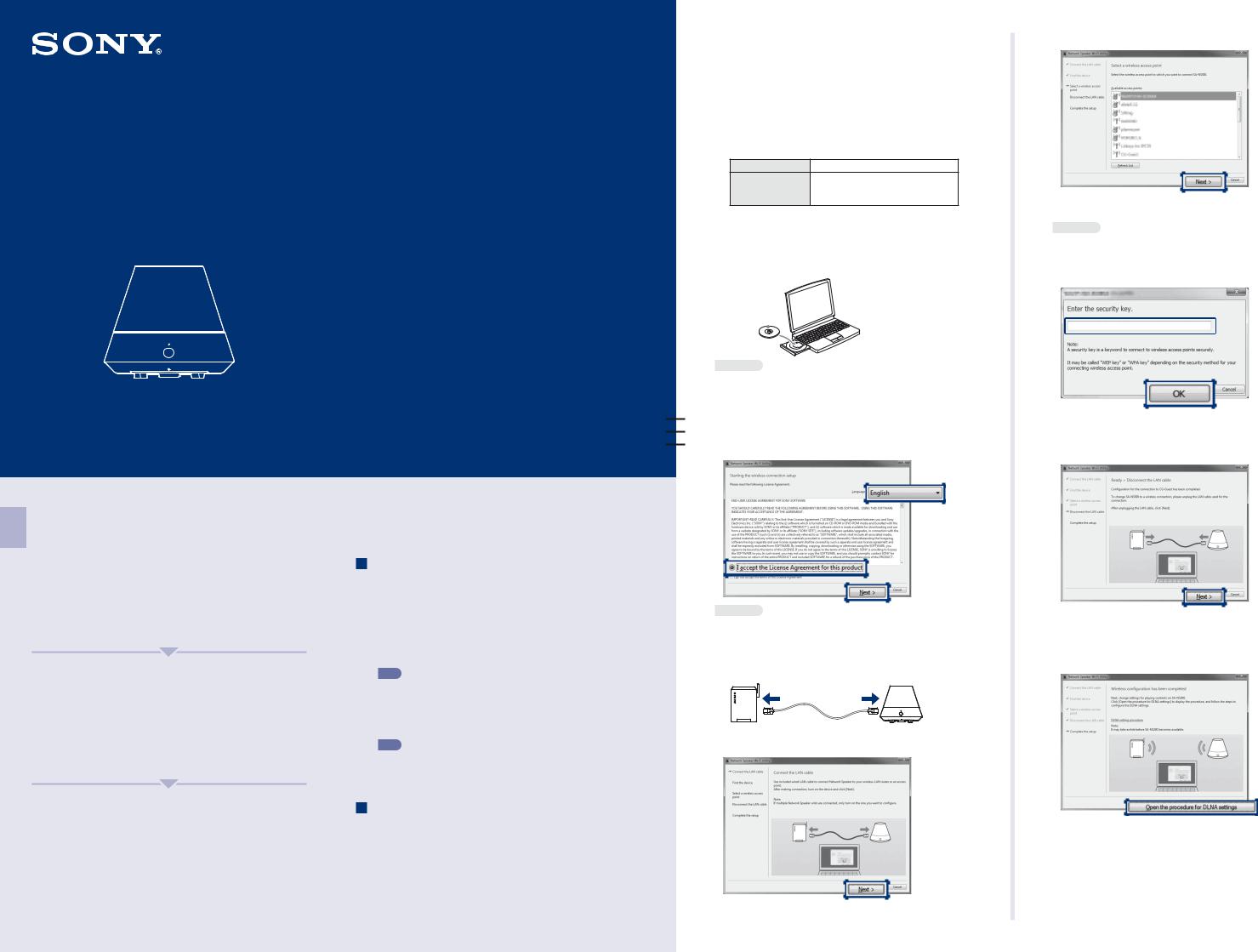 Sony SA-NS300 User Manual