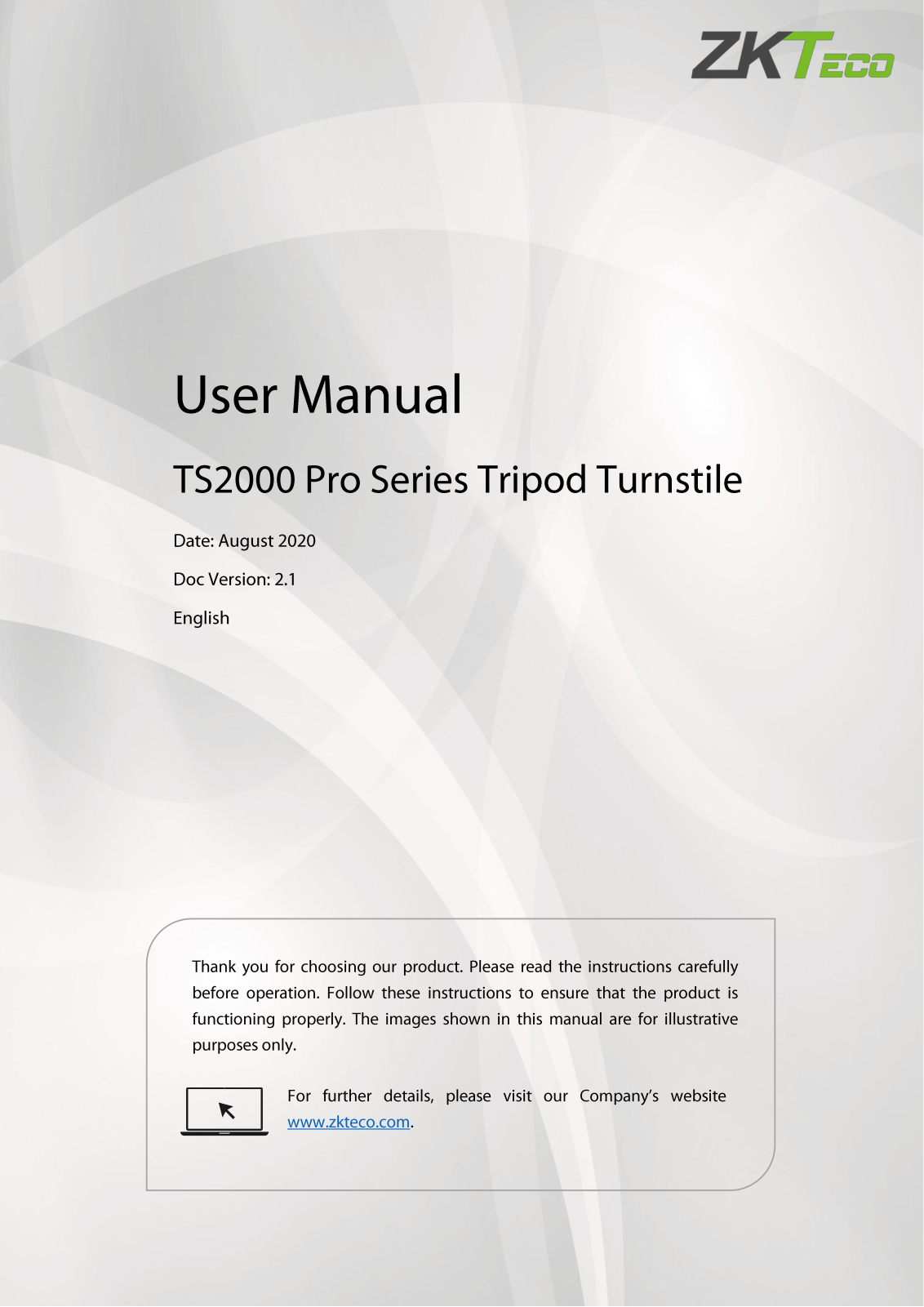 ZKTeco TS2000 Pro User Manual