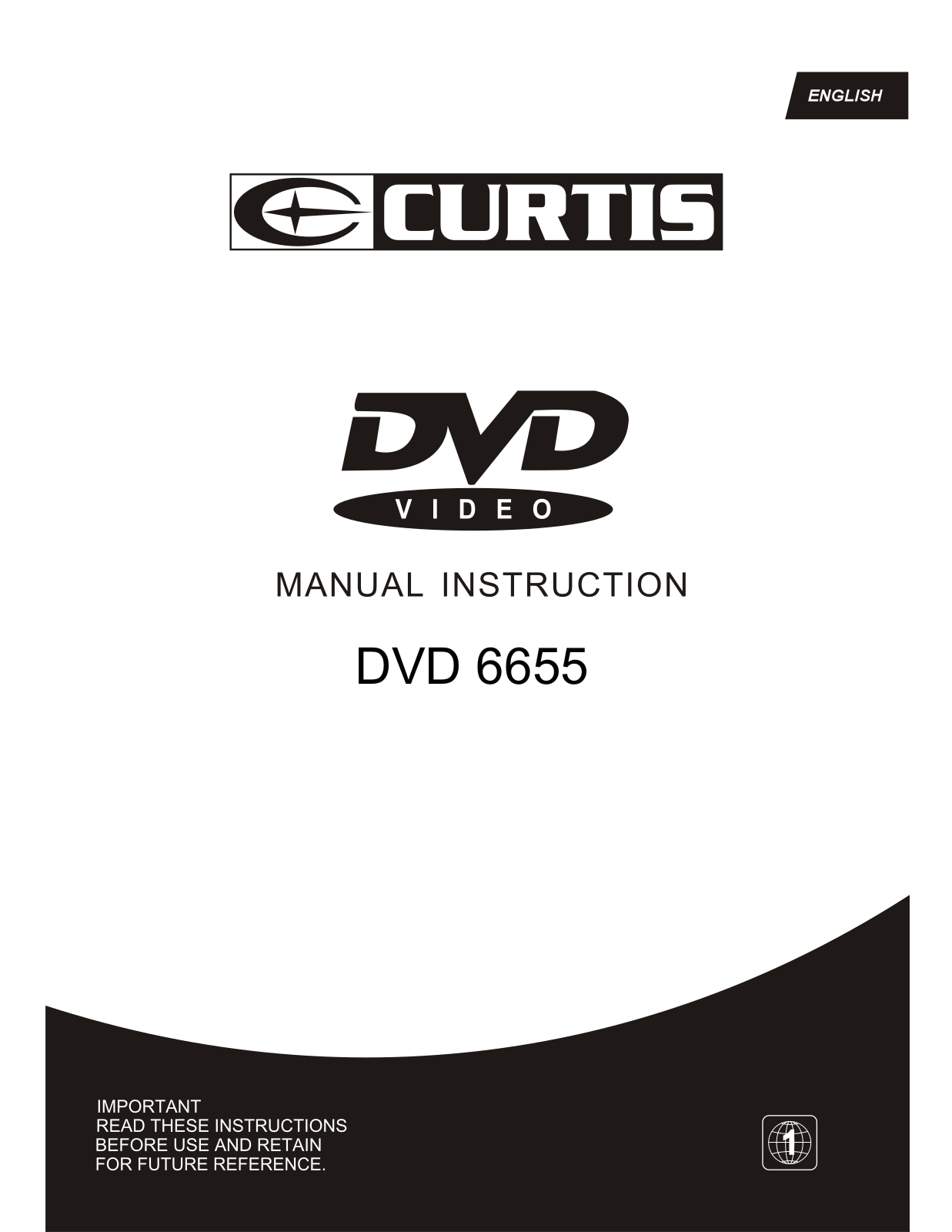 Curtis DVD6655 User Manual