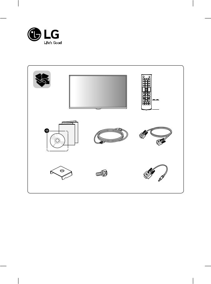 LG 55SM5KC-B, 65SM5KC-B Owner’s Manual