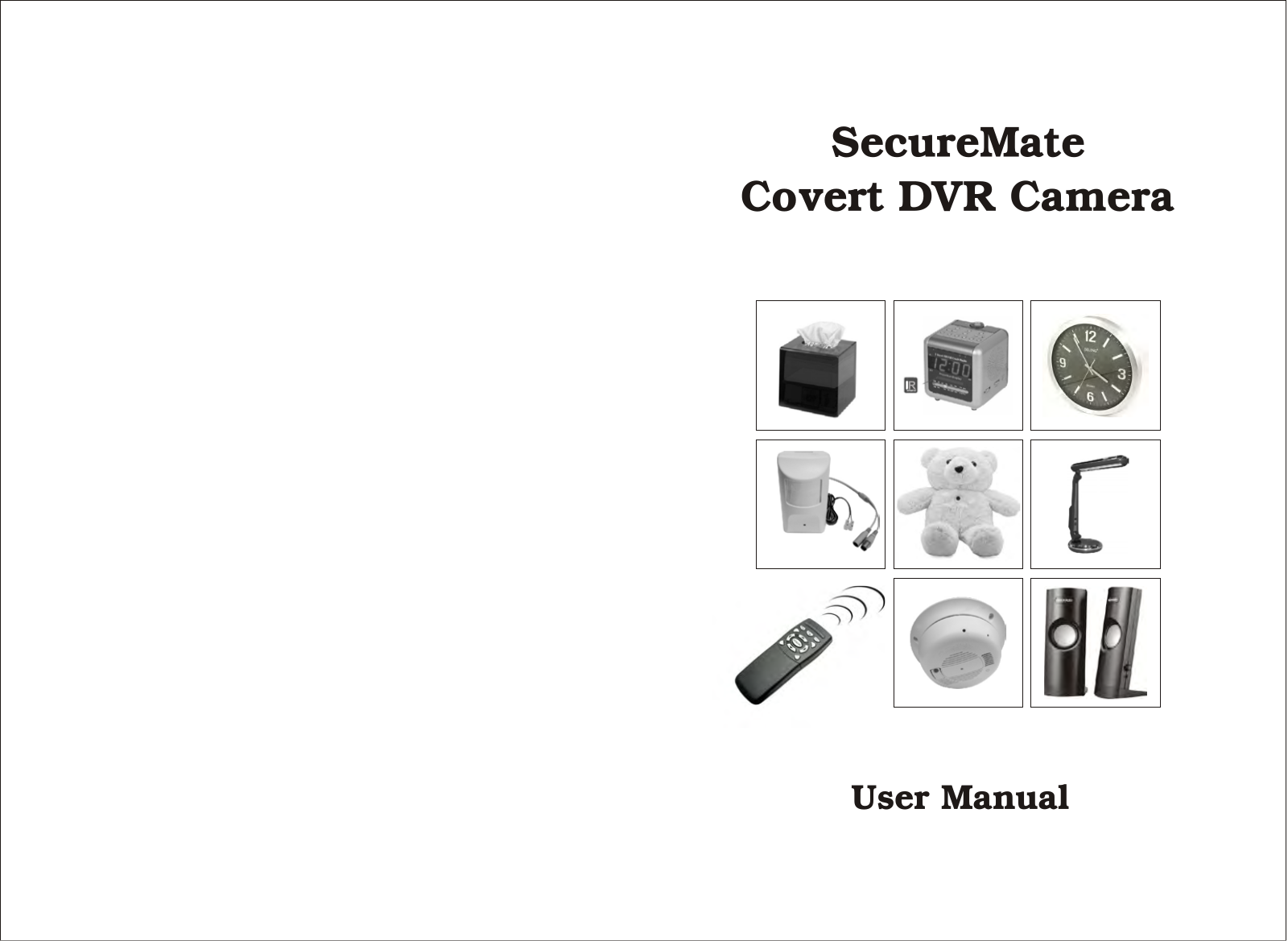 Securemate WCC-DVR32 User Manual