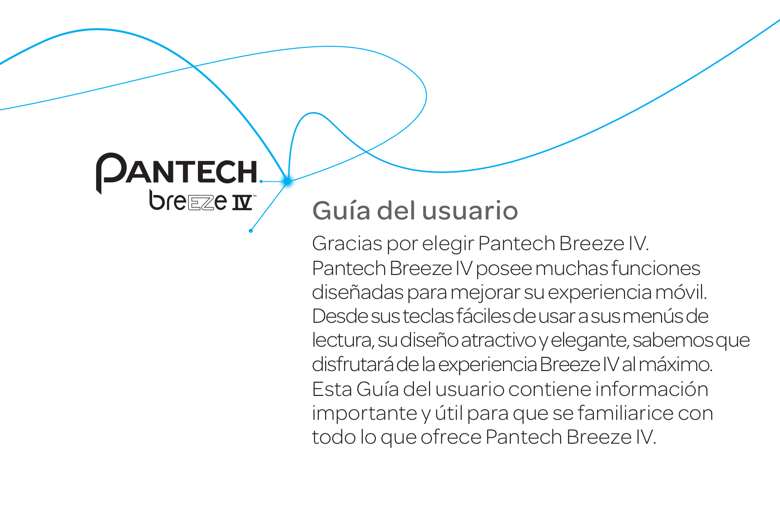 Pantech Breeze IV User Manual