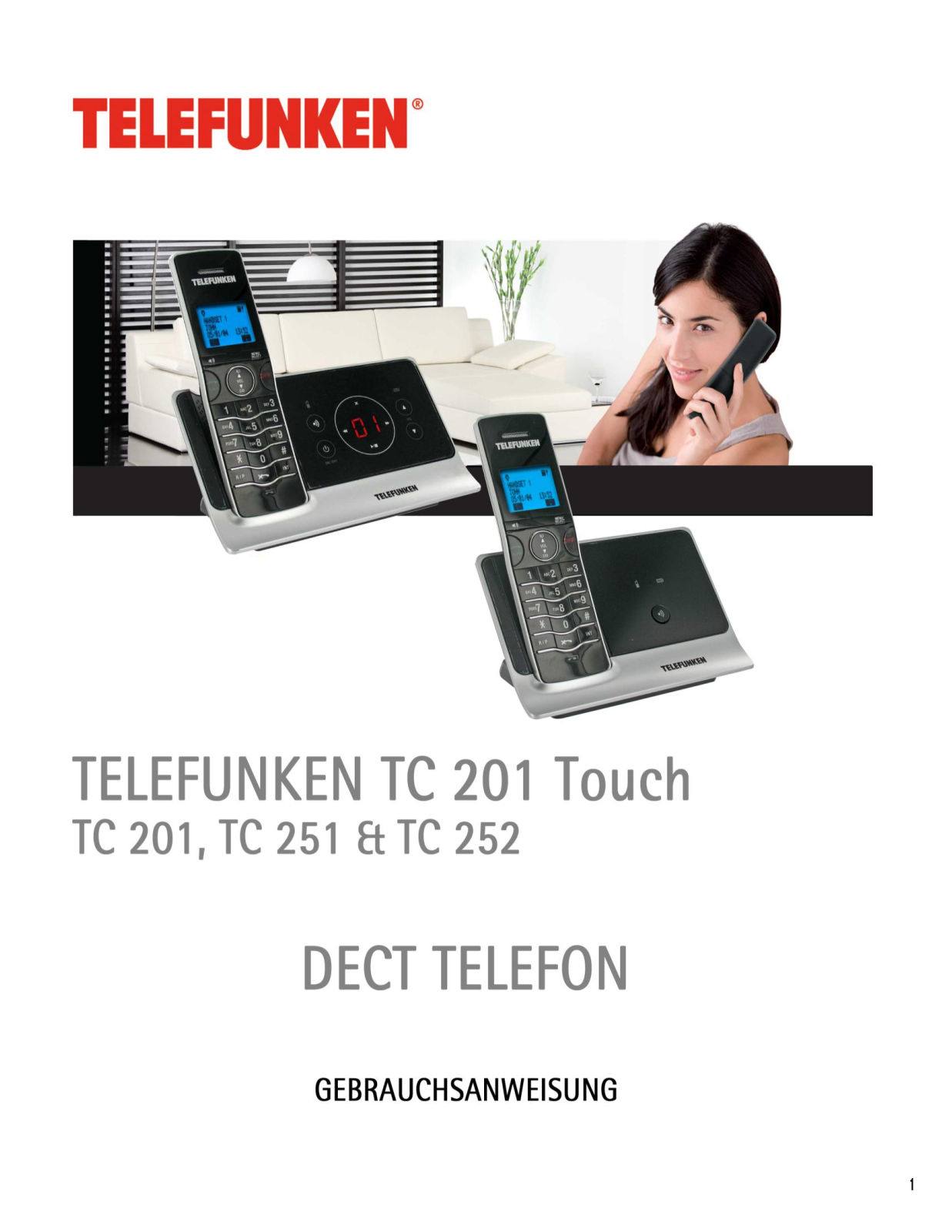 Telefunken TC 201, TC 251, TC 252 User guide