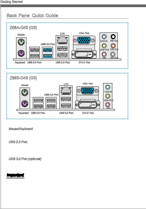 MSI Z68A-G43 User Manual