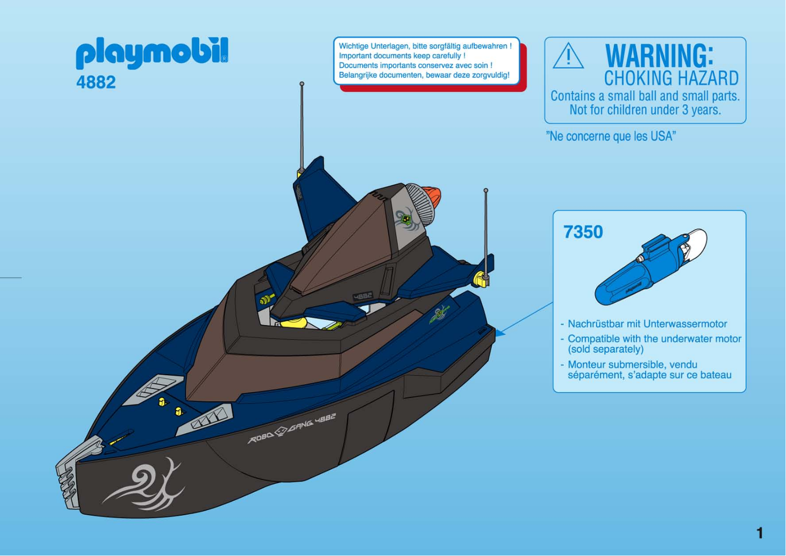 Playmobil 4882 Instructions