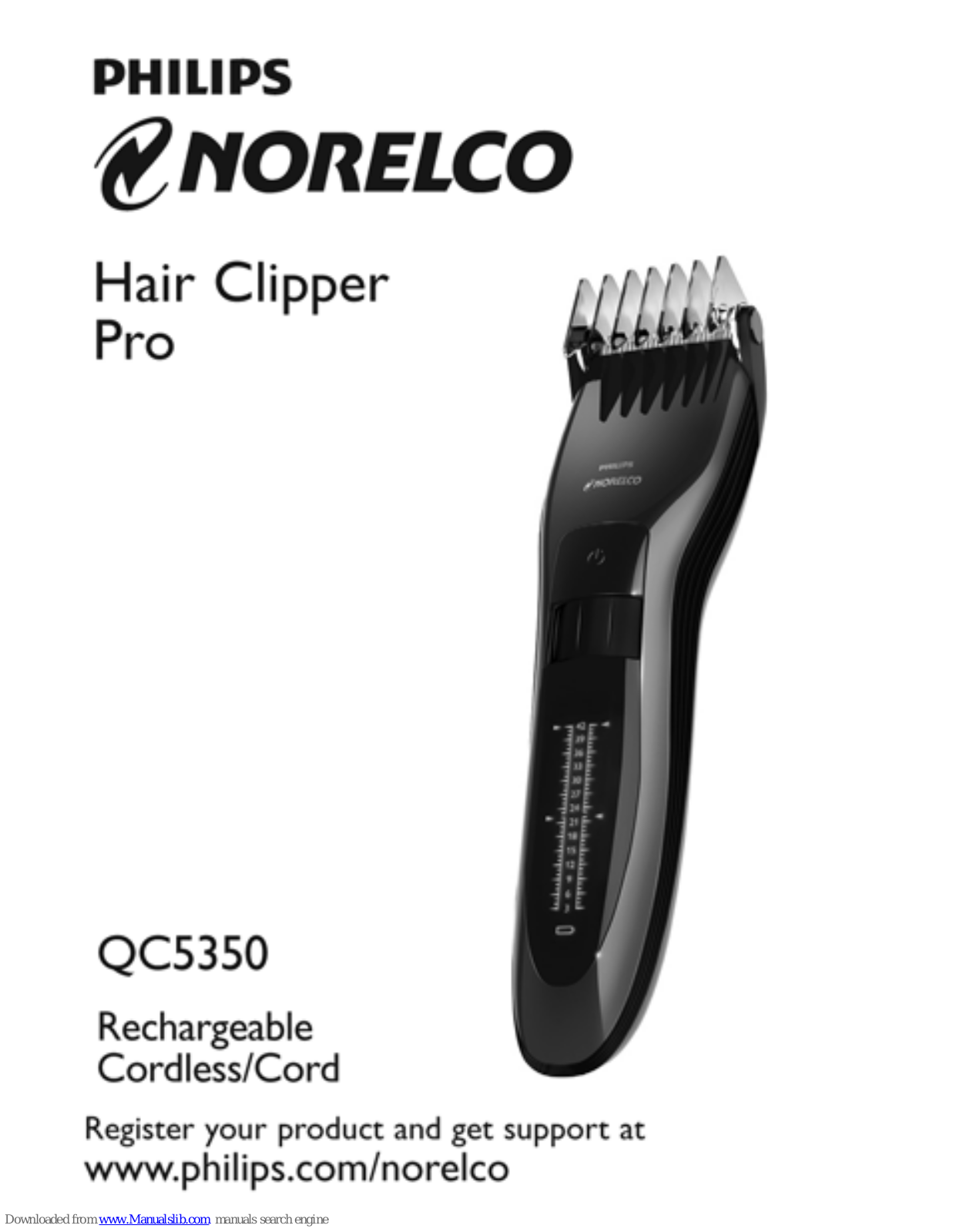 Philips Norelco QC5350 User Manual