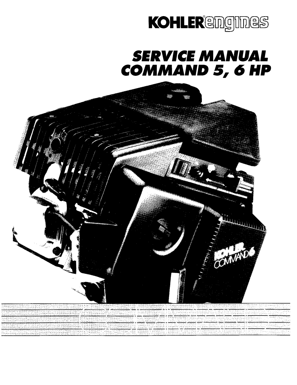 Kohler CH5, CH6, Command 6 HP, Command 5 HP User Manual