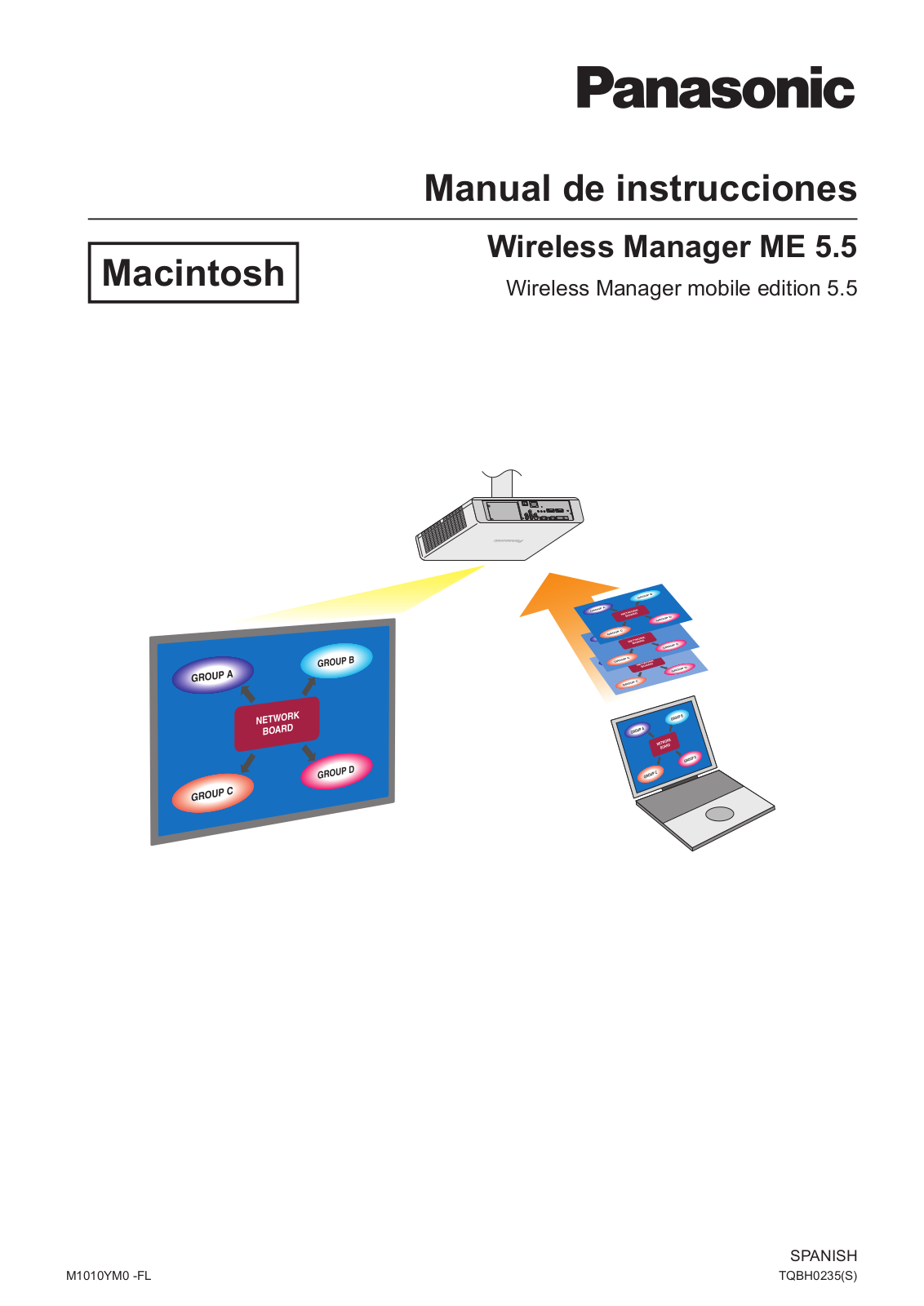 Panasonic WIRELESS MANAGER ME 5.5 Macintosh user Manual