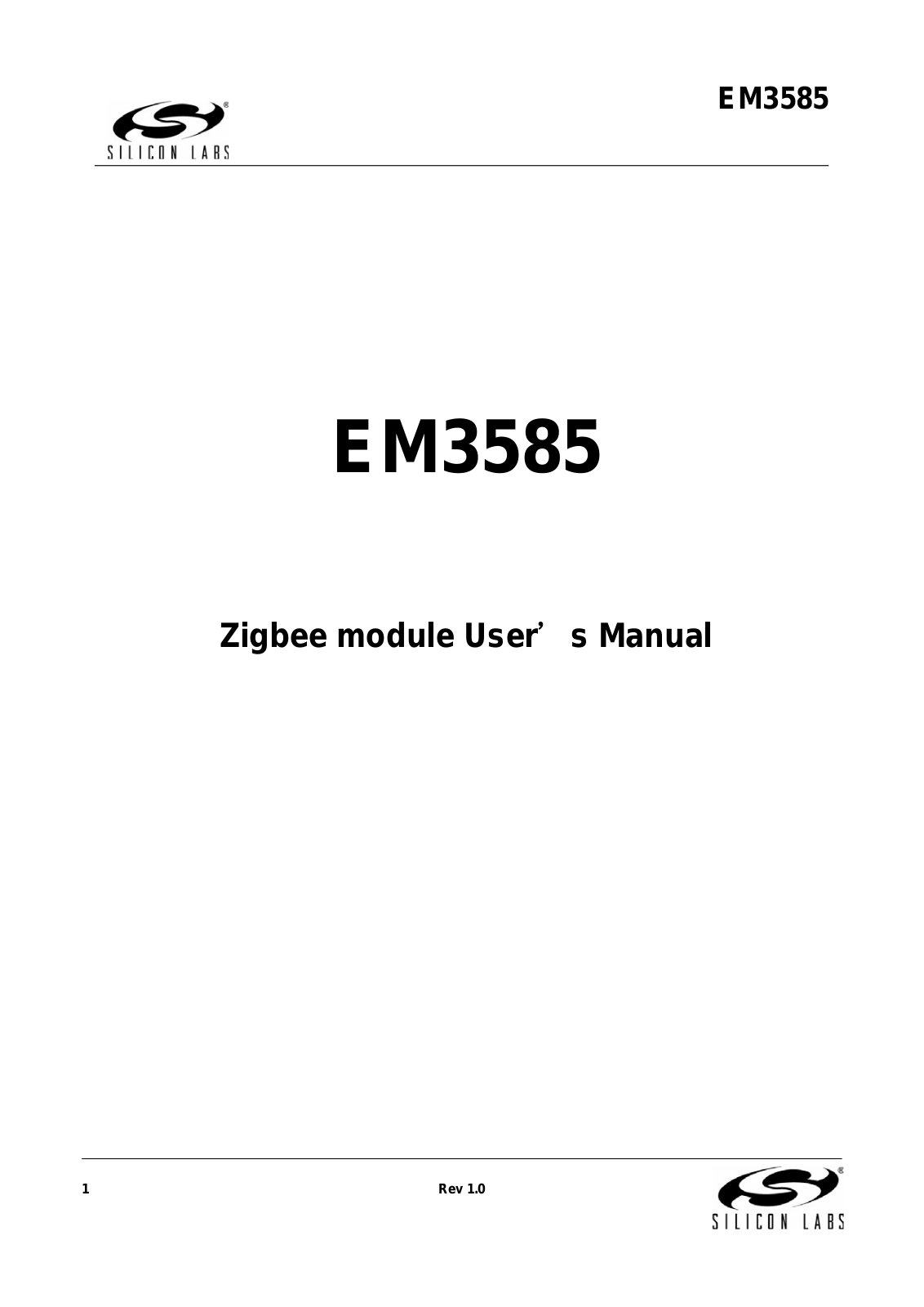 Powertech Co EM3585 User Manual