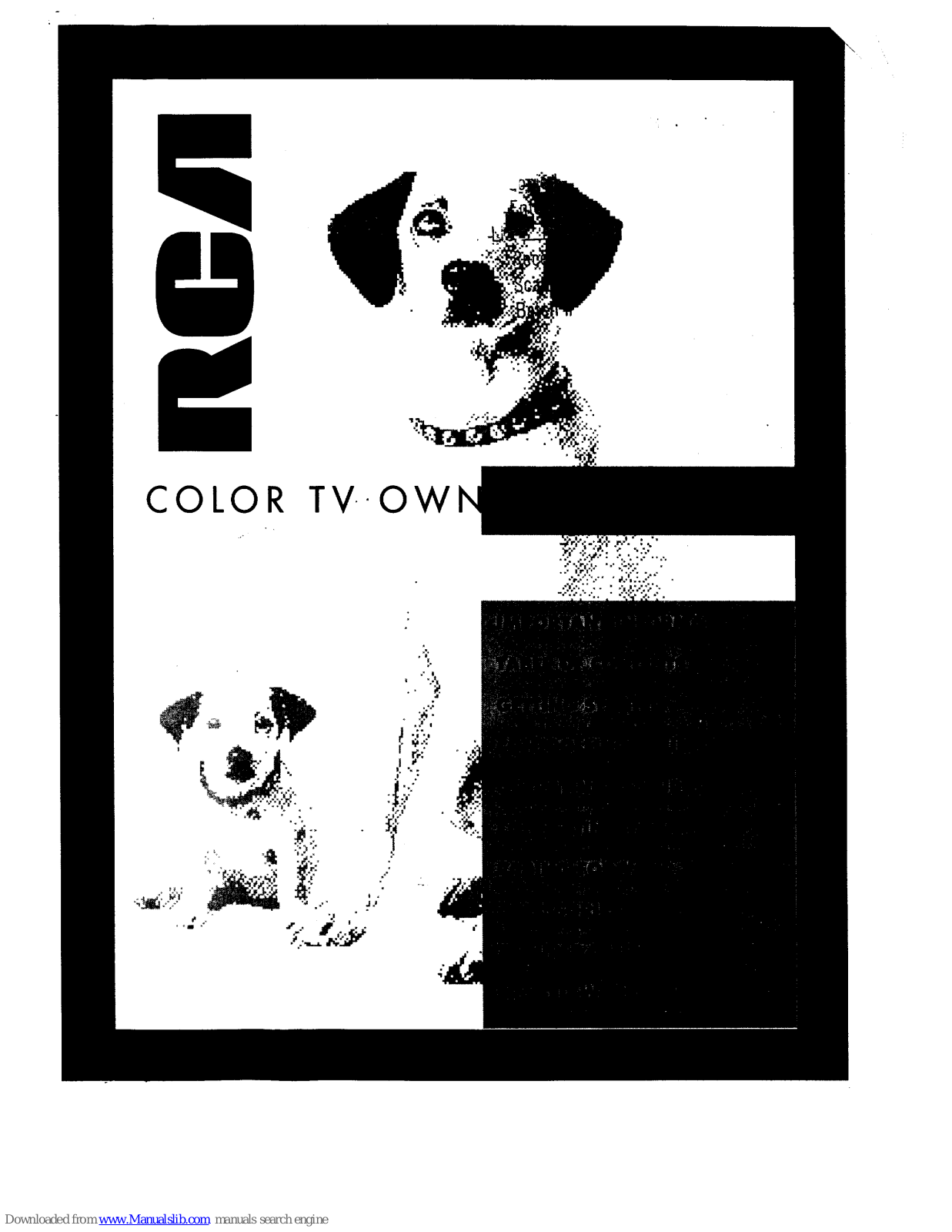 RCA IB-E13322 Owner's Manual - ManualMachine.com