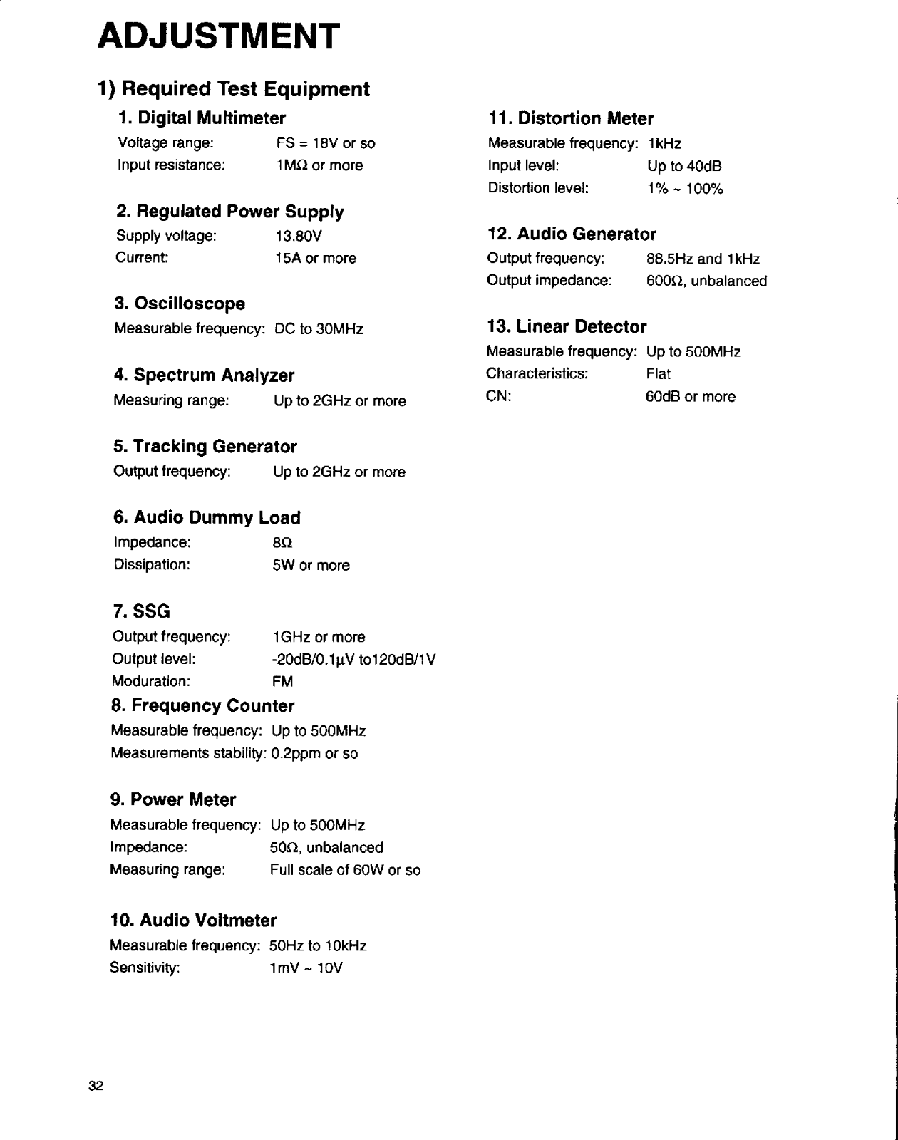 ADJ DR-130 Service Manual