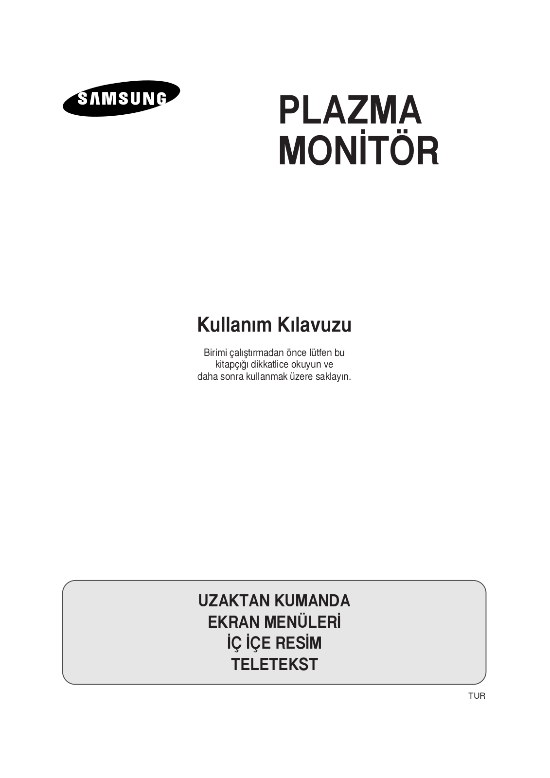 Samsung PS-50P2HT, PS-42P2ST User Manual