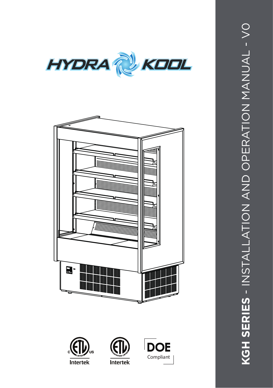 Hydra-Kool KGH-OF Owner’s Manual